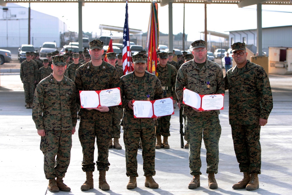 3rd Battalion presents Purple Hearts