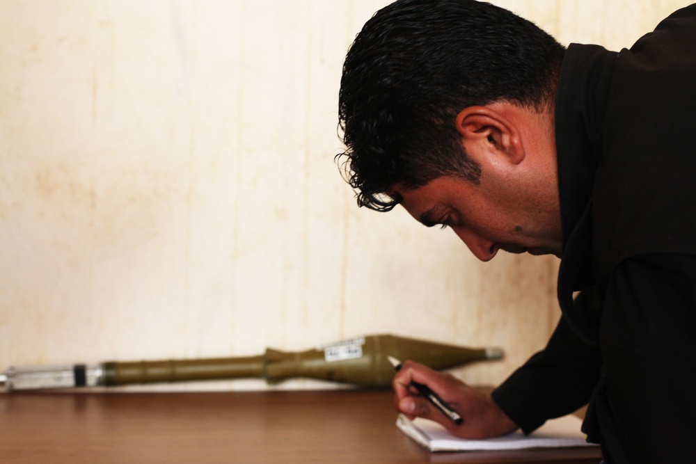 Iraqi police training