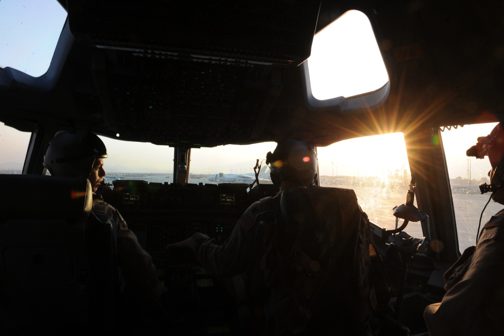 Airmen make deliveries