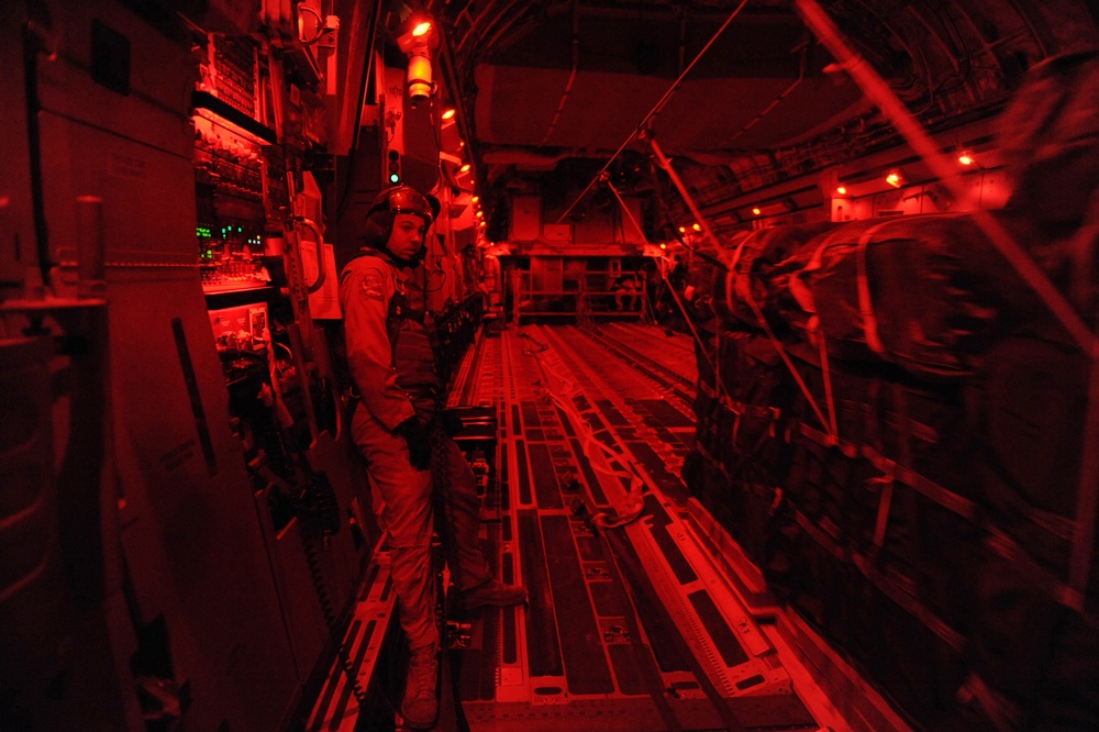 Airmen make deliveries