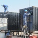 Container repair yard operations expand at Joint Base Balad