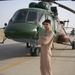Iraqi gunners look out from above
