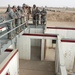 Engineer staff tours Iraqi training center at Besmaya