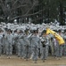 farewell ceremony At Camp Shelby, Mississippi