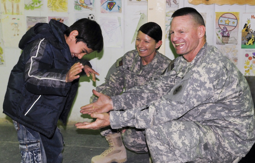 Soldiers Donate Toys to Iraqi Children