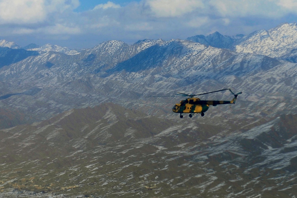First Medevac for Joint U.S., Afghan Crew