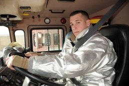 Mildenhall Firefighter, Junction City Native, Supports Fire Protection Efforts in Southwest Asia Combat Zone