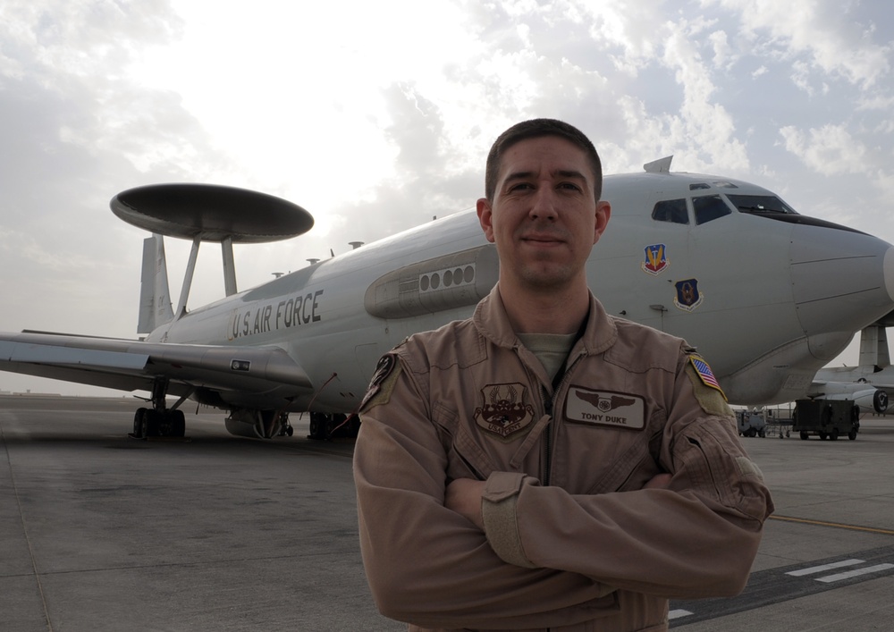 Tinker 1st Lieutenant Flies Combat Sorties As AWO in Southwest Asia