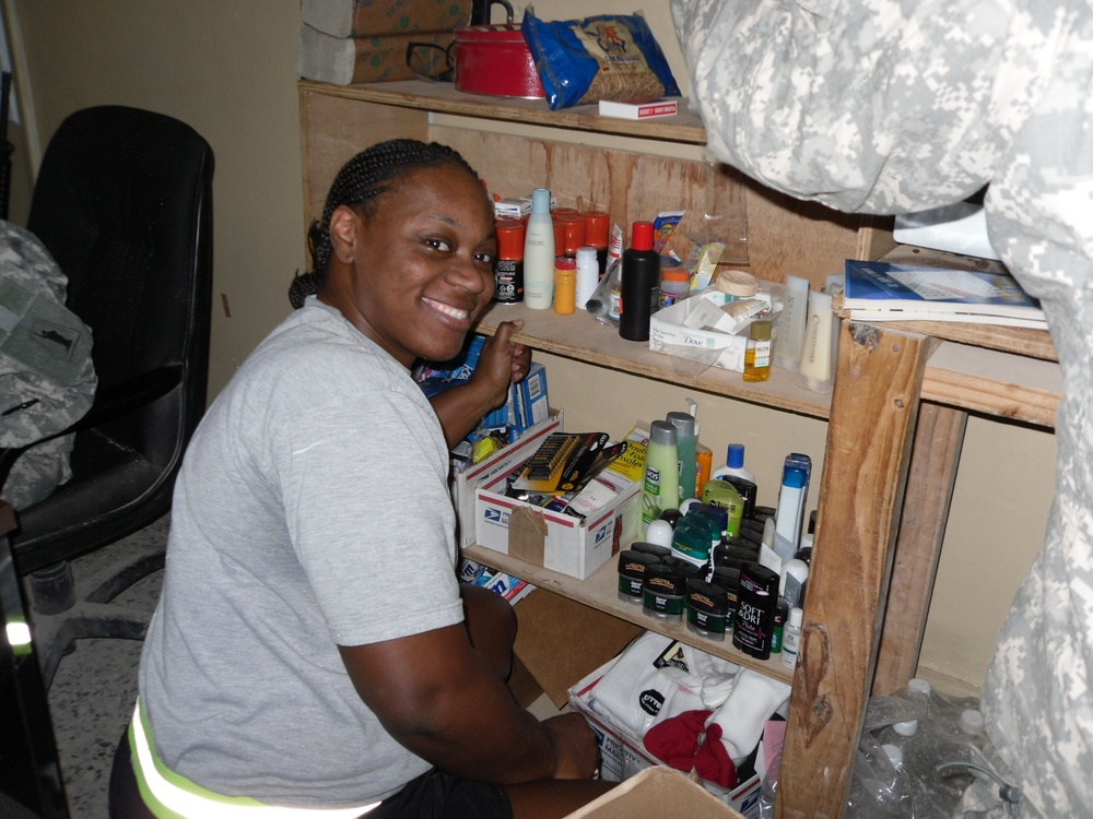 Adopt-a-Soldier Platoon helps alleviate stress and spending