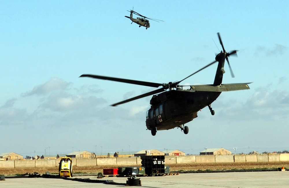 Air Cav Medics engage in mass casualty exercise