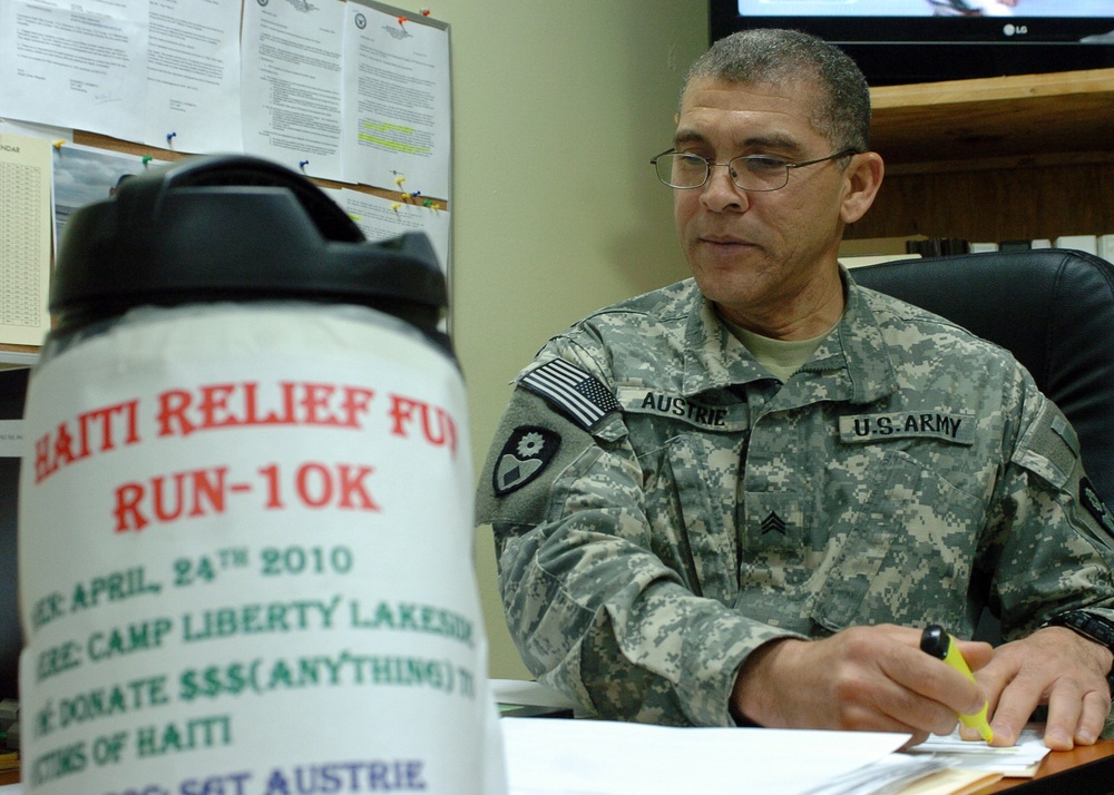 California Guardsman organizing Iraqi race for Haiti fundraiser