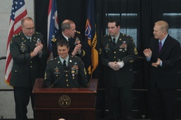 Ohio National Guard Soldier honored for courage under fire