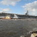 USS Carl Vinson pulls into port