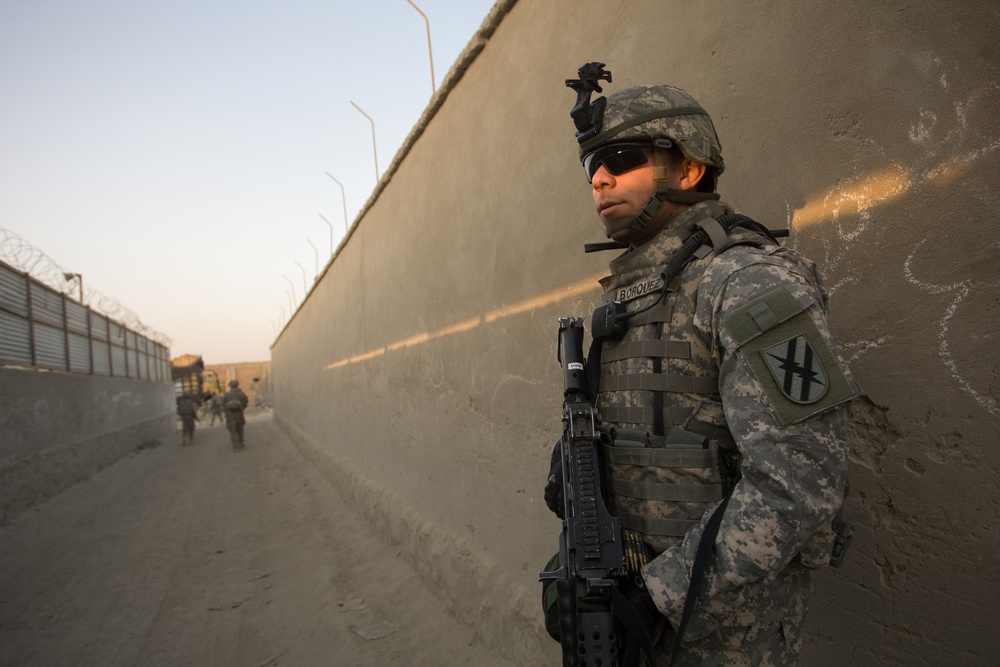 48th IBCT Georgia Army National Guard at Camp Phoenix, Afghanistan