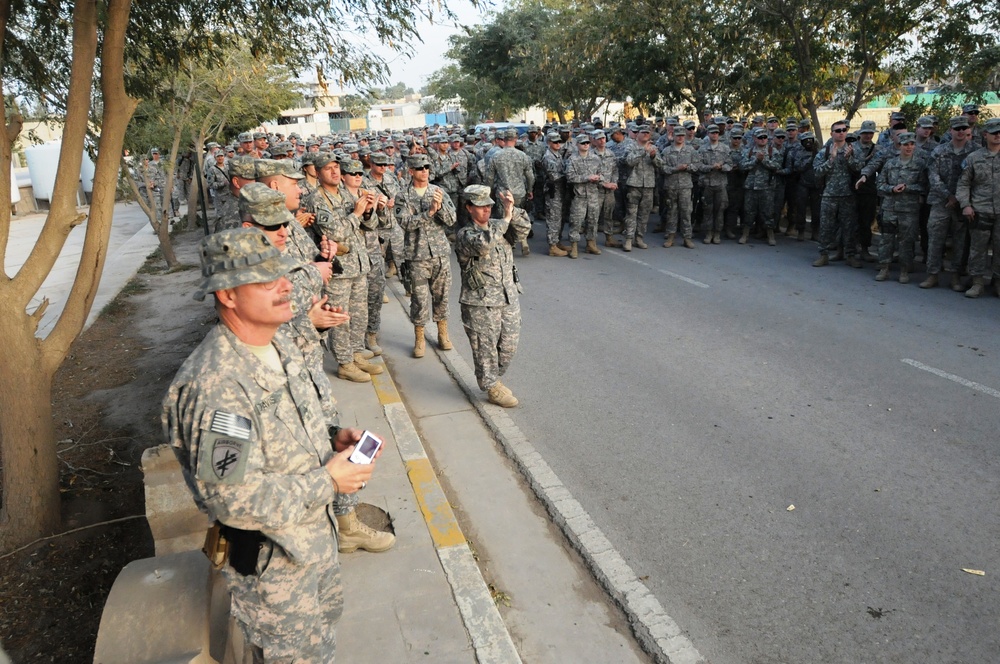 Operation Proper Exit Comes to Camp Prosperity