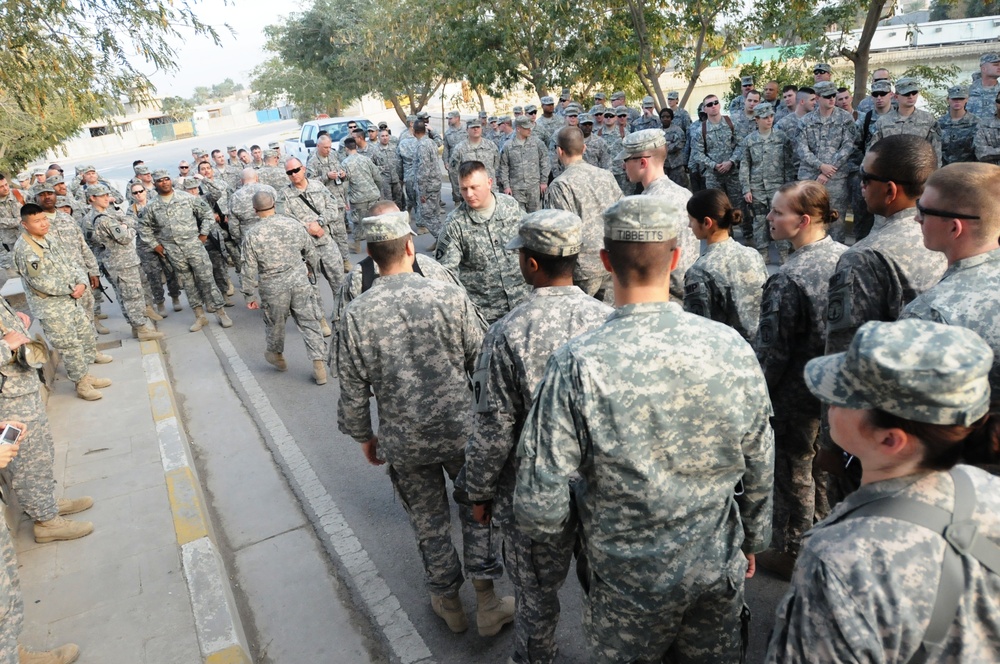 Operation Proper Exit Comes to Camp Prosperity