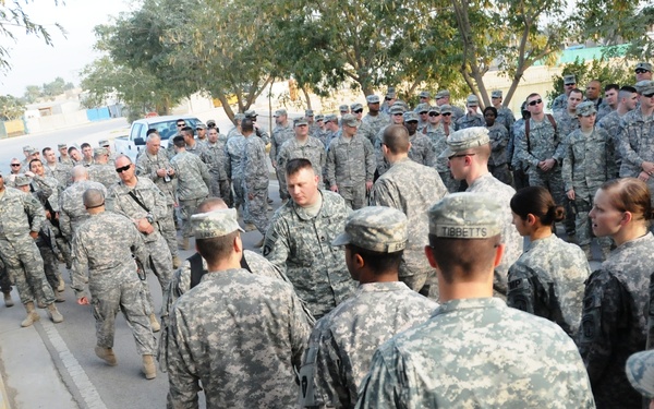 Operation Proper Exit Comes to Camp Prosperity