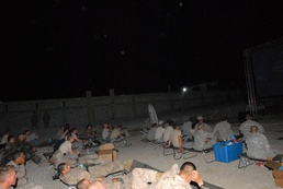 Service members enjoy Super Bowl in Haiti