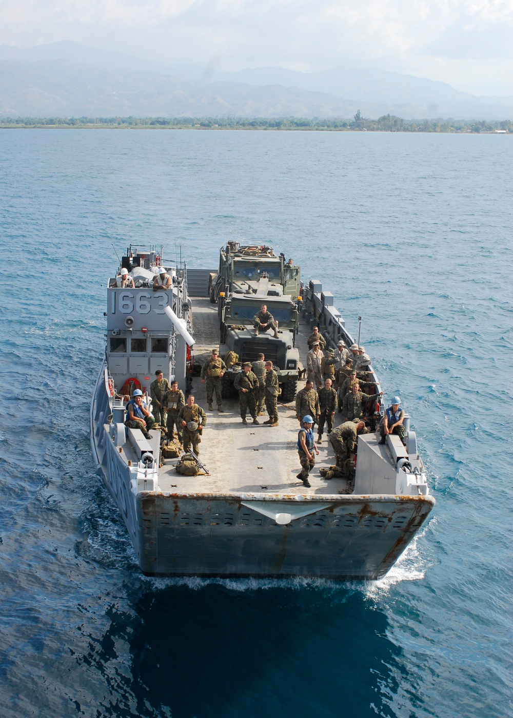 USS Carter Hall action