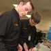 Naval Academy Midshipmen work on laboratory assignments
