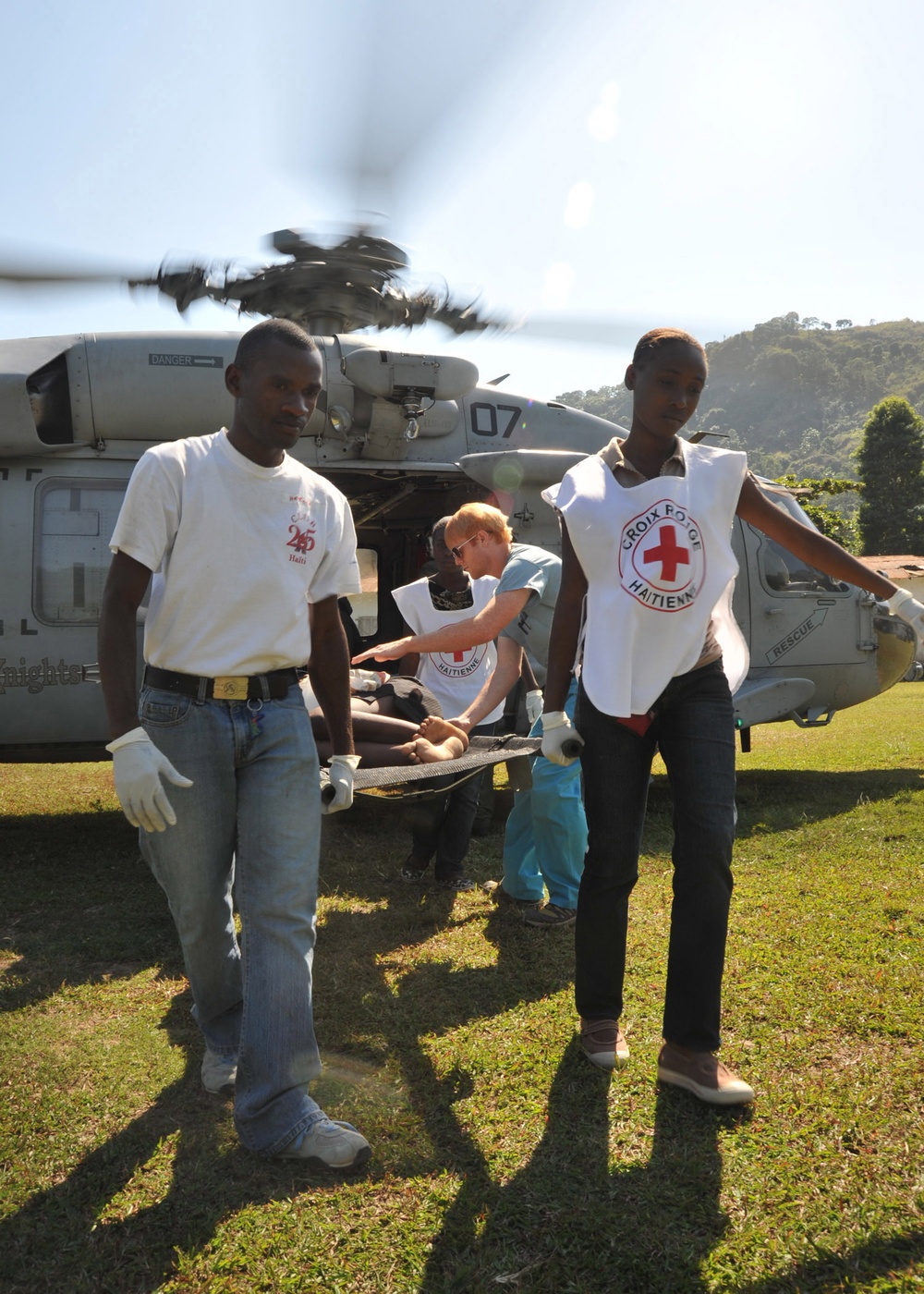 Haiti Relief Operations in Cap-Haitien