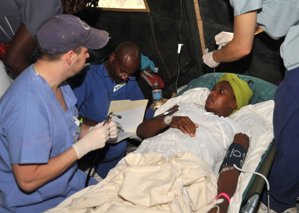 Haiti Relief Operations in Cap-Haitien