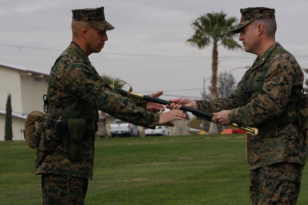 3rd Battalion, 11th Marine Regiment welcomes new sergeant major