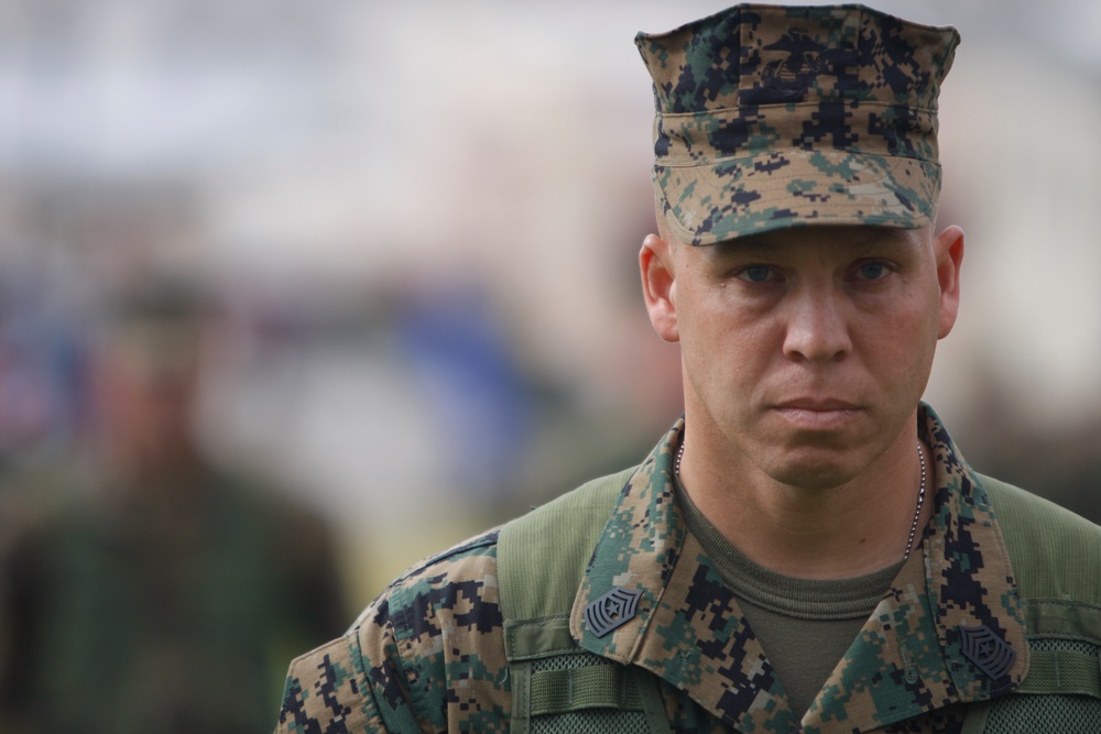 3rd Battalion, 11th Marine Regiment welcomes new sergeant major