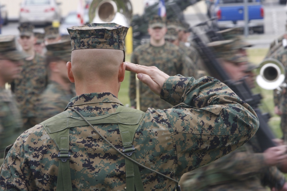 3rd Battalion, 11th Marine Regiment welcomes new sergeant major