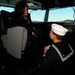 Sailor proposes on USS George Washington navigation bridge