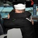 Sailor proposes on USS George Washington navigation bridge