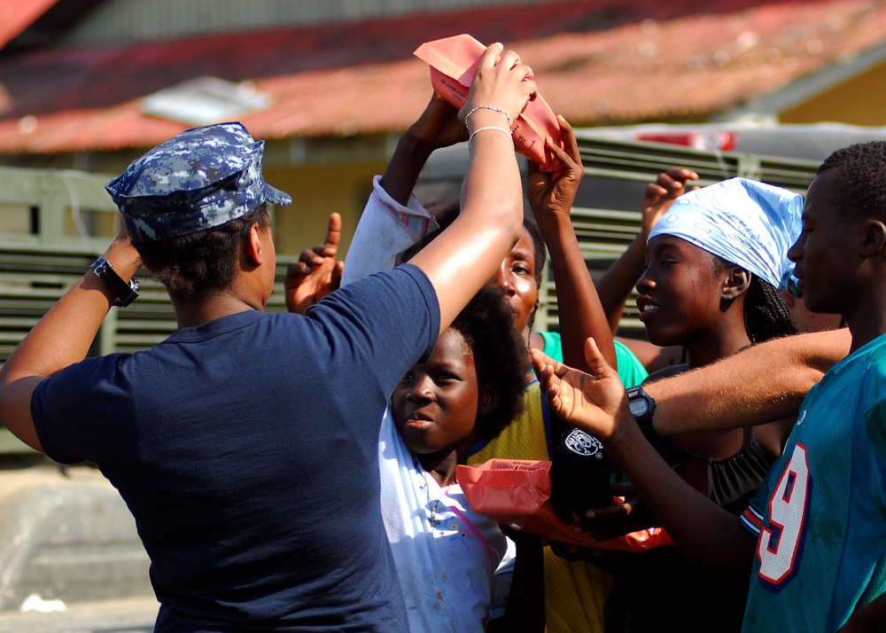 Operation Unified Response, Joint Task Force Haiti, Bataan Amphibious Relief Mission