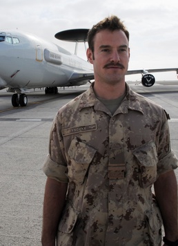 Canadian Forces Lieutenant, Ottawa Native, Serves As AWACS Air Weapons Officer in Overseas Combat Zone