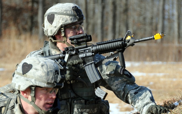 Engineers Prepare for Afghanistan With Live Fire Exercise