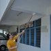 Sailors work in Malaysia