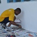 Sailors work in Malaysia