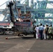 Sailors work in Malaysia