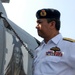Sailors work in Malaysia