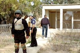 217th Military Police train Iraqi police at the Criminal Justice Center