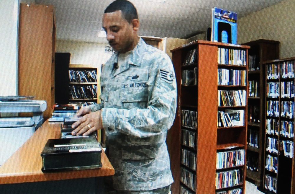 Joint Base McGuire-Dix-Lakehurst Staff Sergeant, Bronx Native, Manages Learning Resources in Southwest Asia
