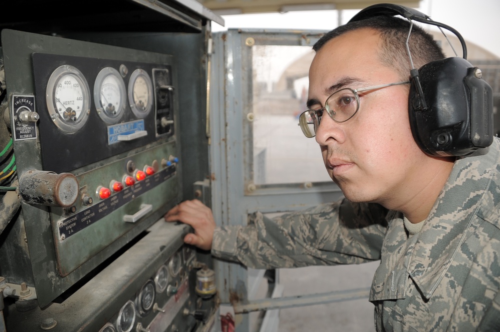 Yokota NCO, San Antonio Native, Supports AGE Maintenance Effort for Southwest Asia Base