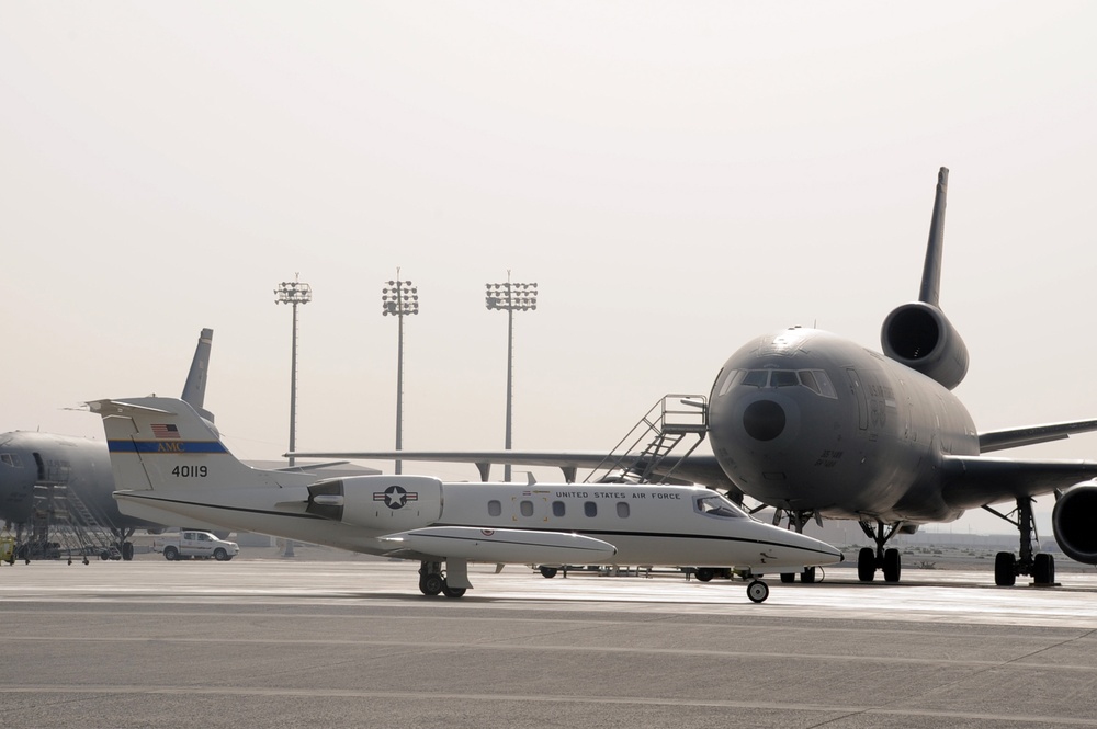 Air Mobility Command Aircraft in Southwest Asia