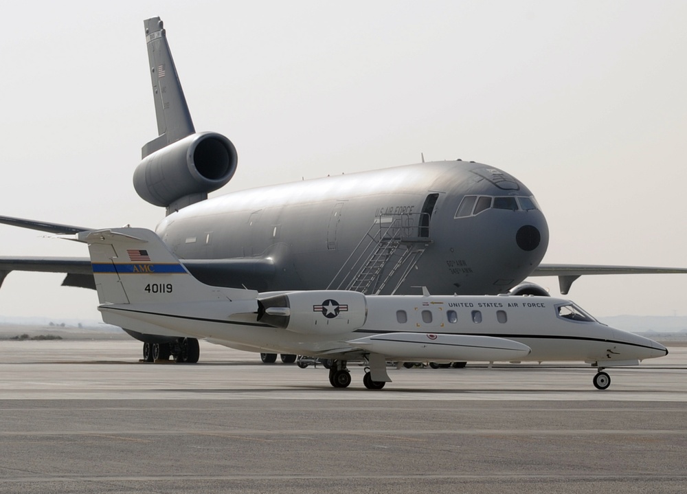 Air Mobility Command Aircraft in Southwest Asia