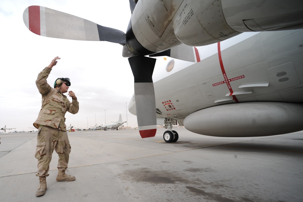 Navy EP3 Reconaissance Airplane