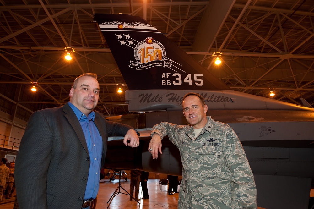 Tail Flash Commemorates 150th Anniversary of the Colorado National Guard