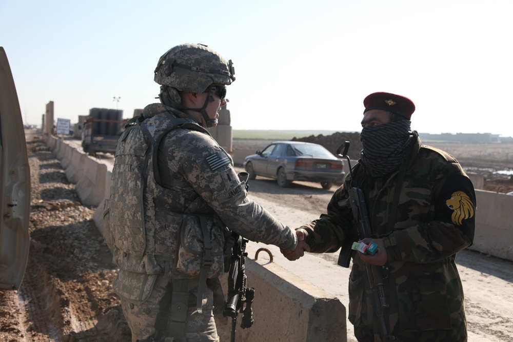 Checkpoint 4 in Bazawayah Iraq