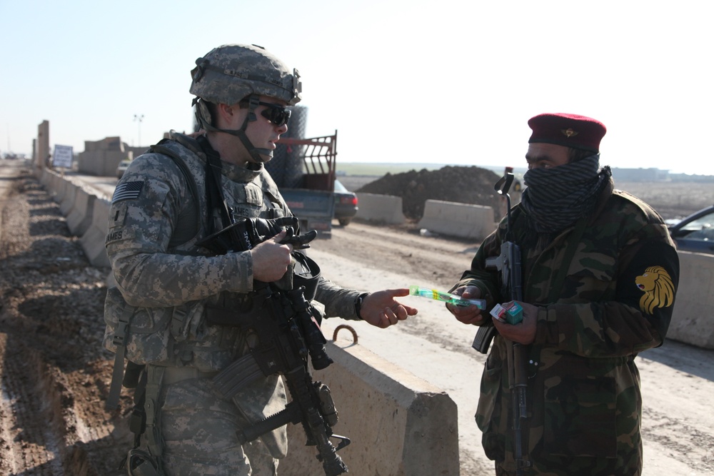 Checkpoint 4 in Bazawayah Iraq