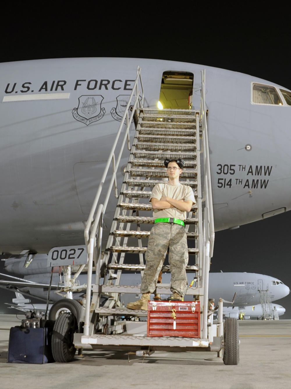 Joint Base McGuire-Dix-Lakehurst Senior Airman Supports KC-10 Maintenance Efforts in Southwest Asia