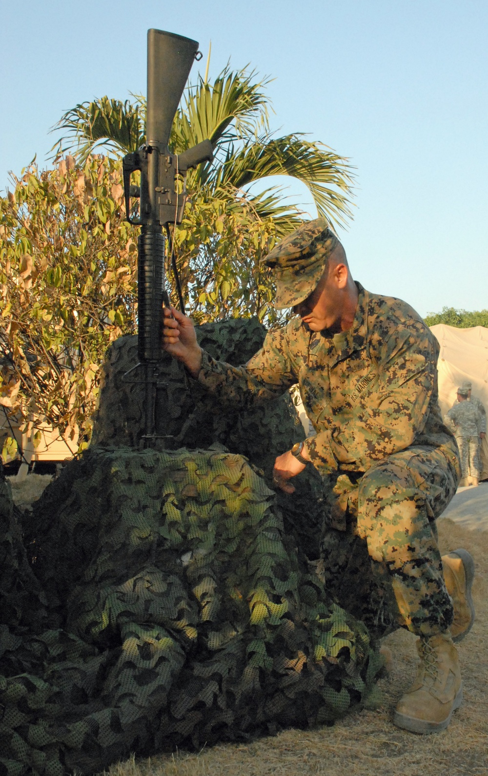 Service Members Remember Fallen Airman