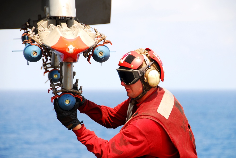 USS Nimitz conducts operations, Feb. 12